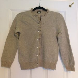 J.Crew Tan Cardigan Sweater